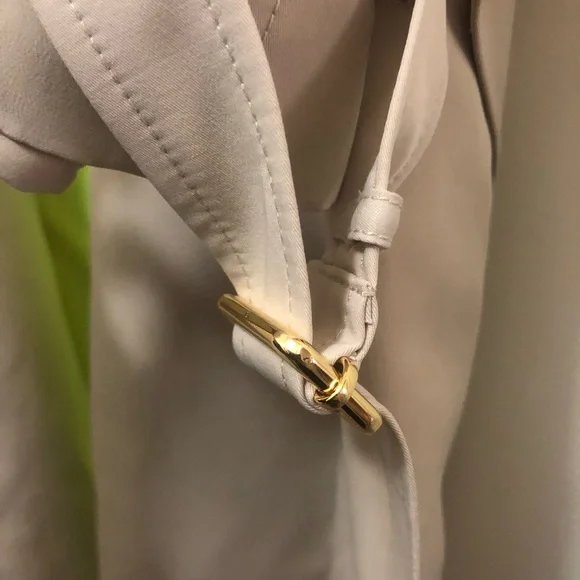 NWT $595 Alice + Olivia Adrien Trench Coat XS - Picture 10 of 15